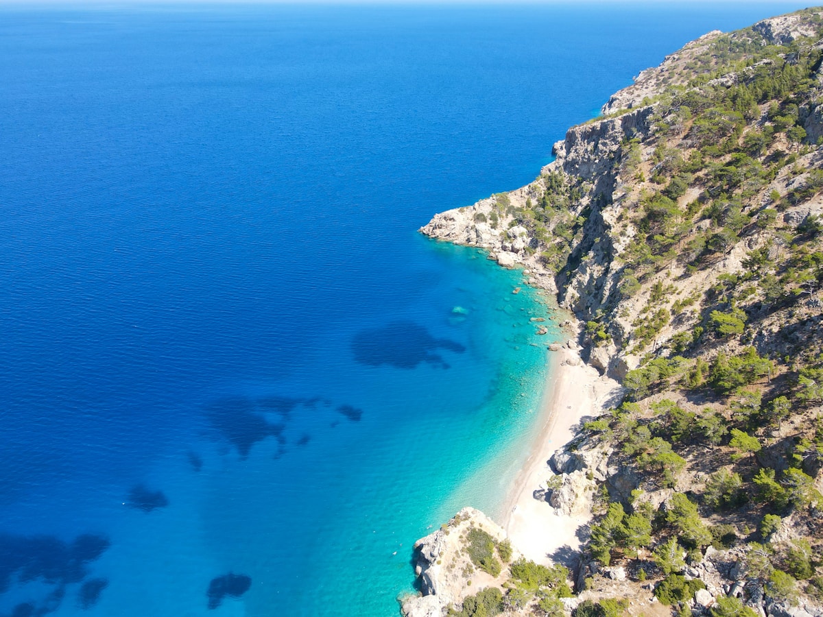 Afiartis windsurfing coast, Karpathos
