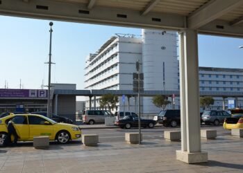 Athens International Airport Eleftherios Venizelos terminal exterior