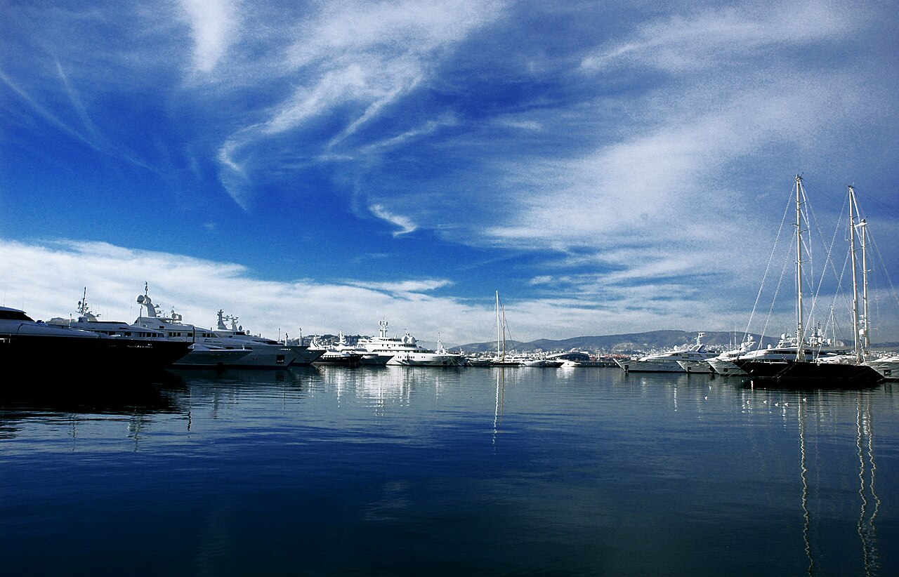Yachts at Flisvos Marina on the Athens Riviera