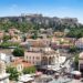 Monastiraki Square and the Acropolis in Athens