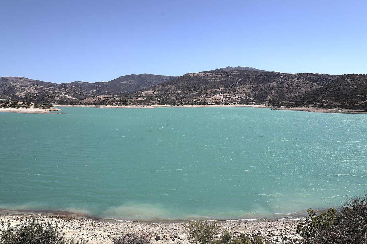 Bramiana Reservoir near Ierapetra in southeastern Crete