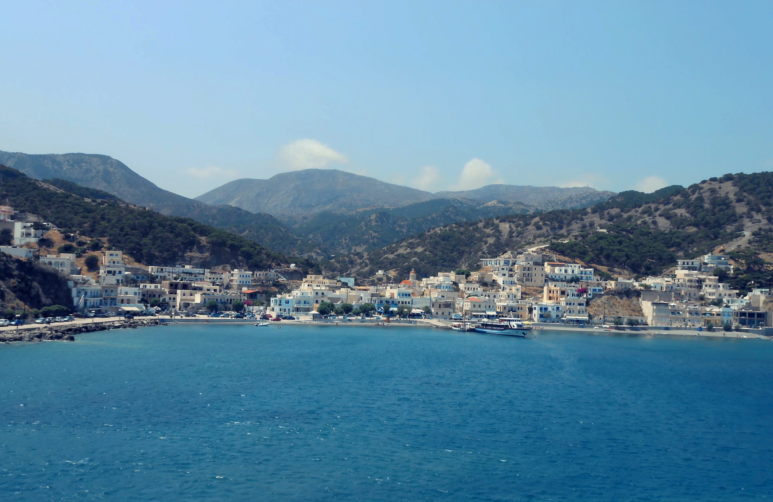 Diafani, the port of Olympos