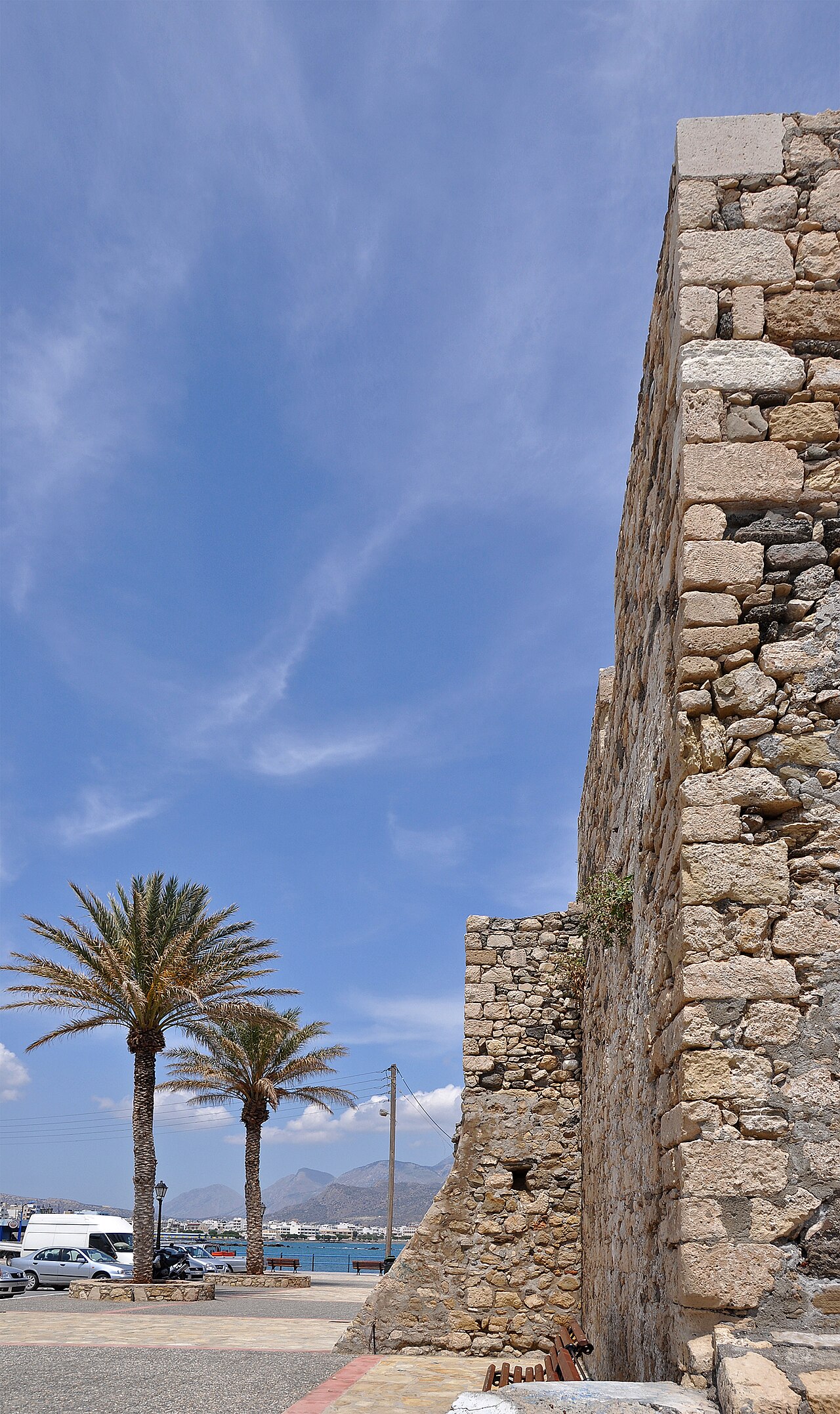 Kales fortress at the harbour of Ierapetra in Crete