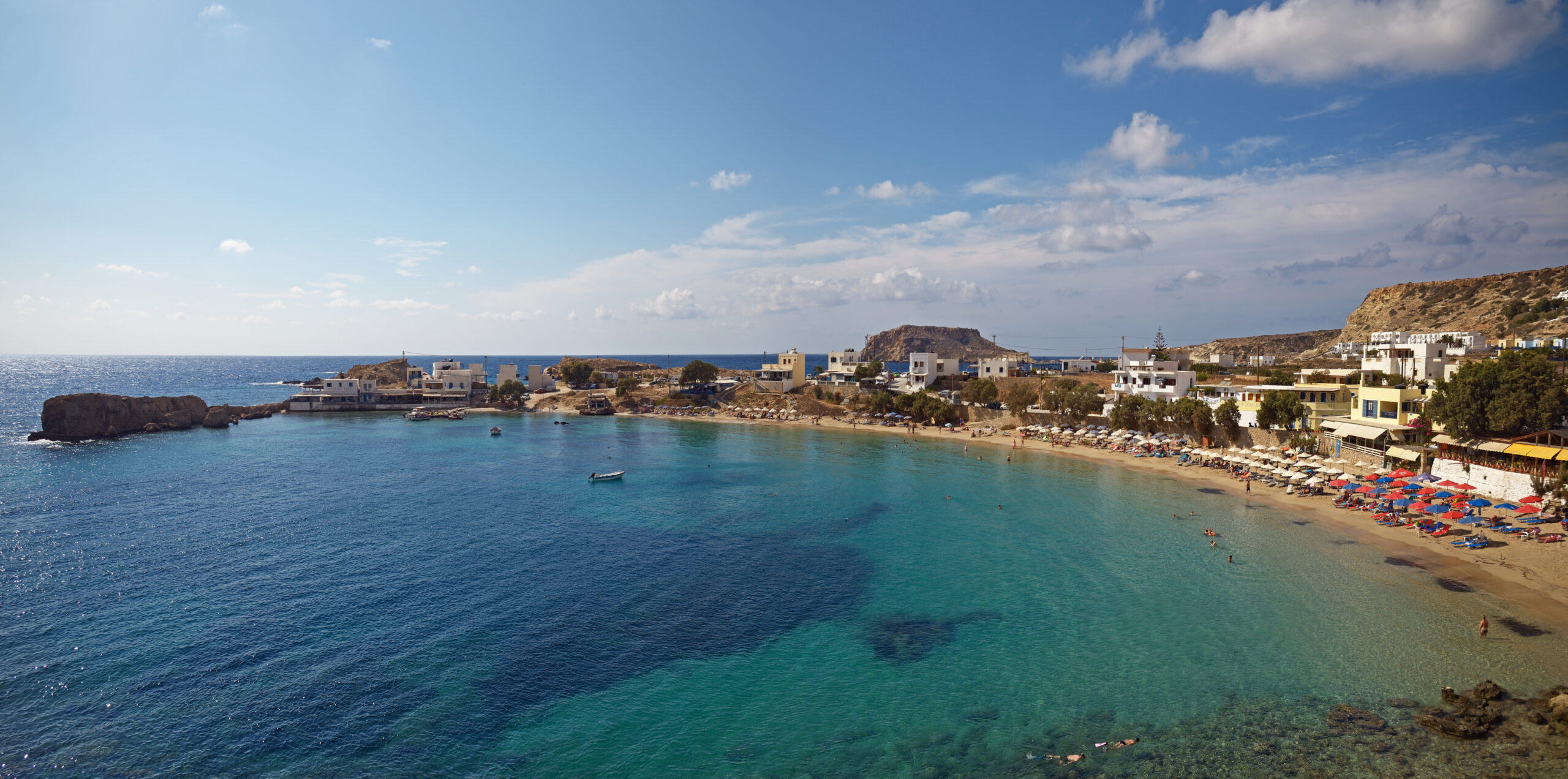 Lefkos Bay on Karpathos