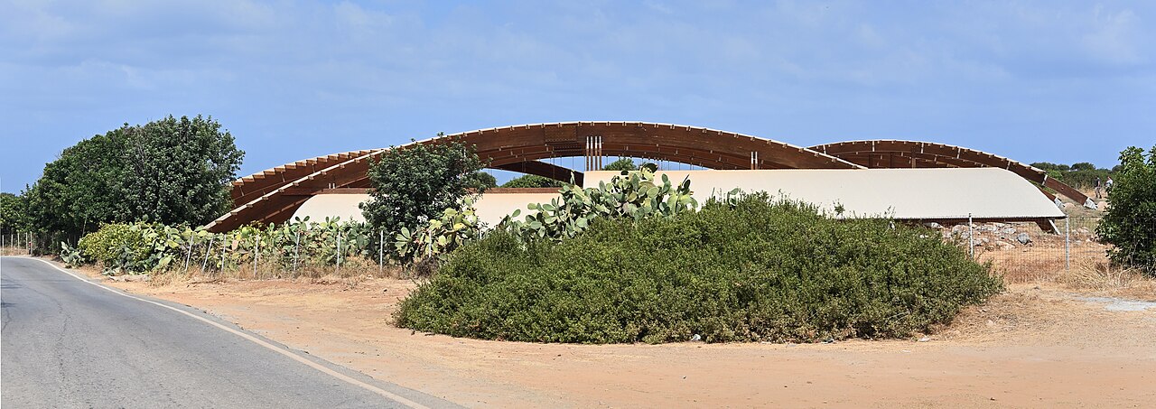 Ruins of the Minoan Palace of Malia in Crete