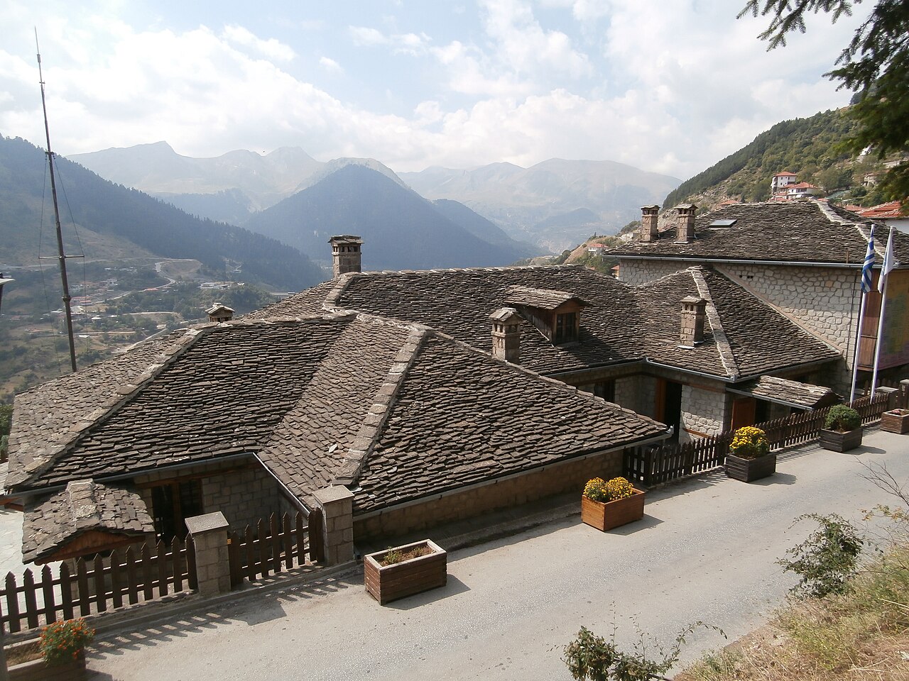 Averoff Art Gallery building in Metsovo