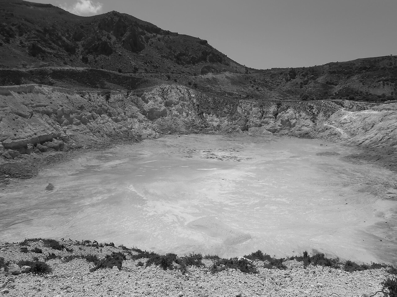 Stefanos crater inside the Nisyros volcanic caldera