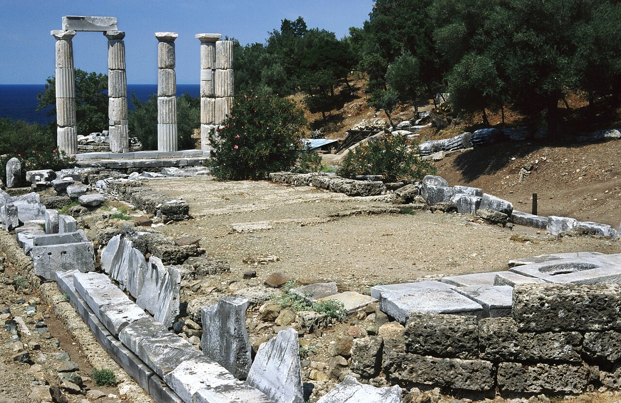 Ruins of the Sanctuary of the Great Gods at Palaiopolis