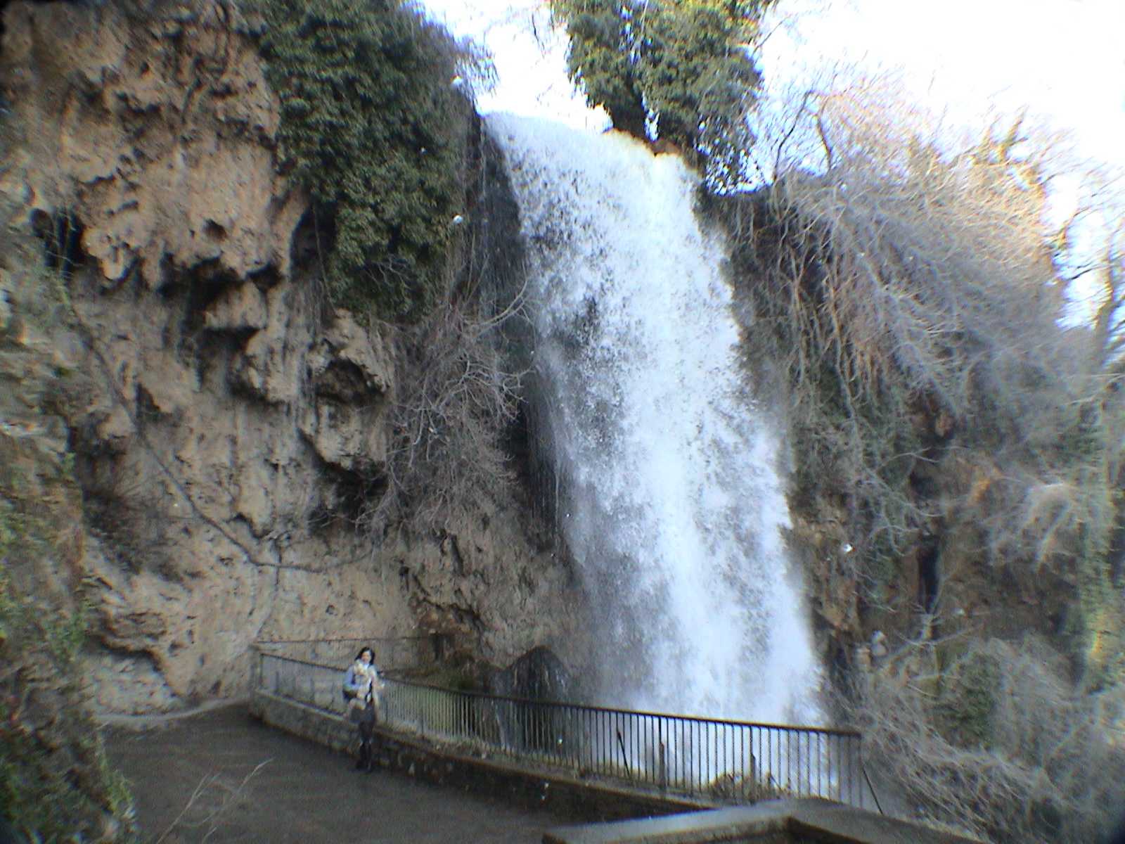 Karanos waterfall in Edessa, Greece