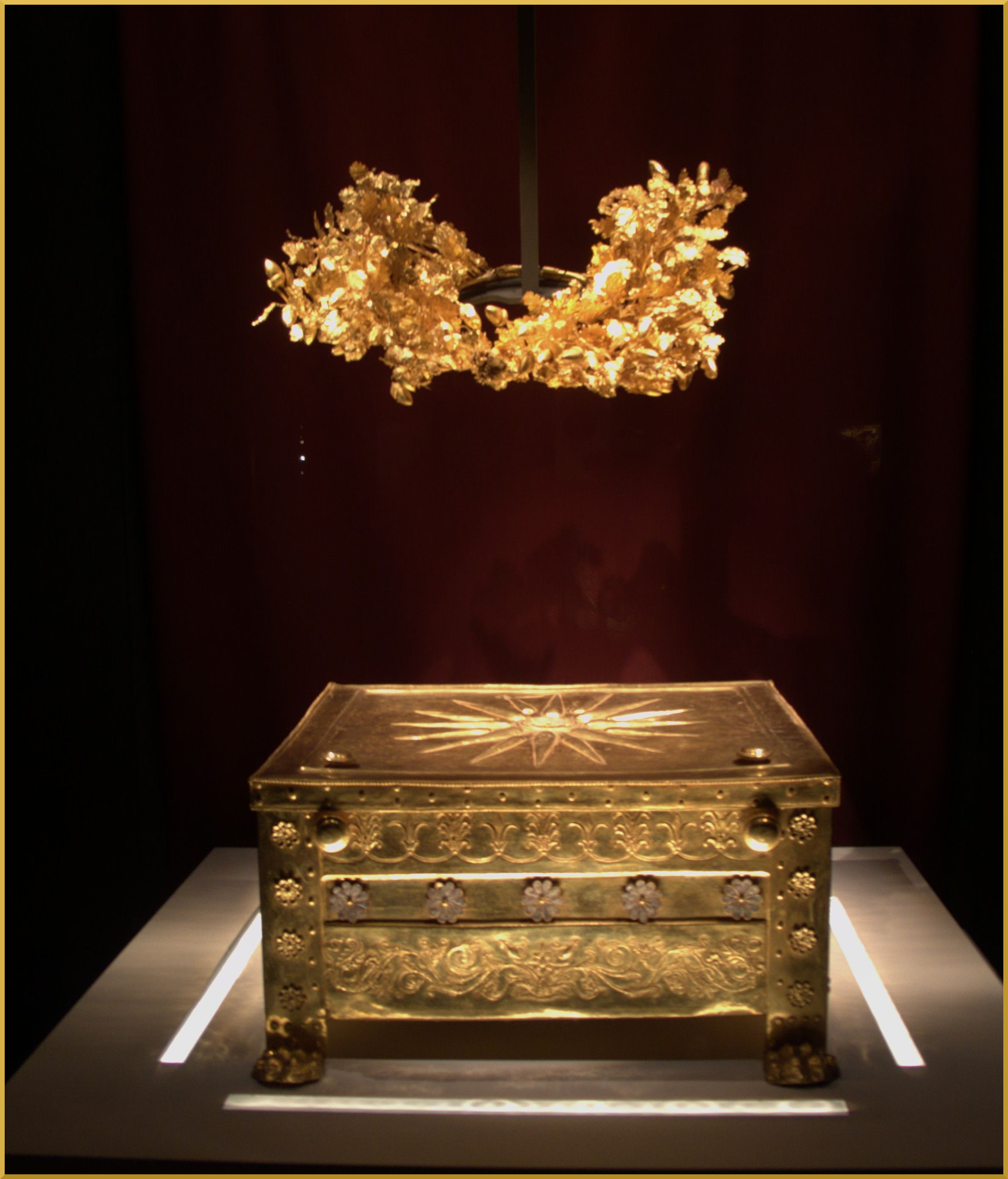 Inside the royal tombs of Aigai (Vergina), Greece