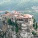 Varlaam Monastery viewed from the surrounding rock formations